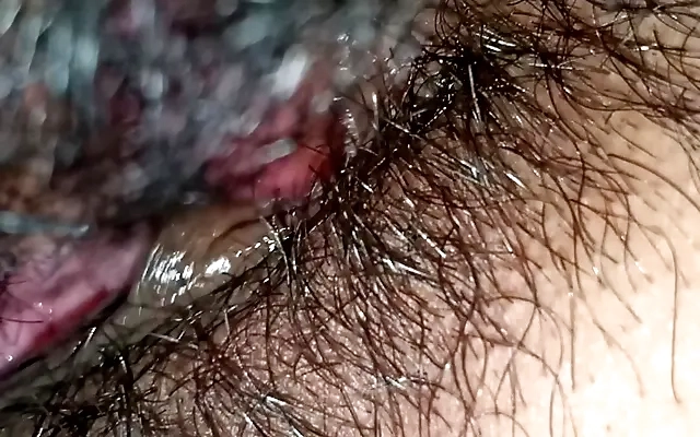 hot Indian stepmom got caught with condom before hard fuck in closeup in Hindi audio. HD sex video