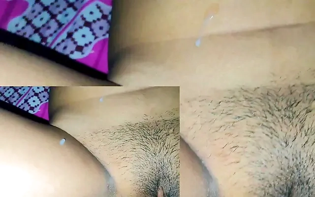 karvachauth desi Bhabhi hairy pussy fucked hard in Hindi audio