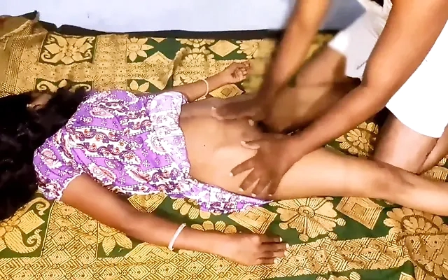 Punjabi Jatti Stuck under the bed and fucked by servant bihari