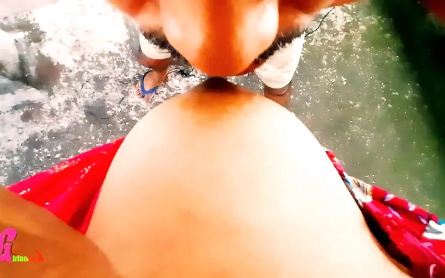 Hung guy feasts on hot Latina&rsquo;s pussy before having her ride his huge cock
