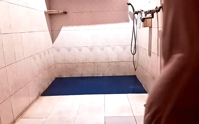 Russian whore is lowered in the toilet and fed with cum from her ass