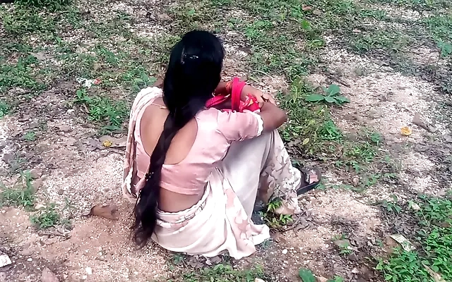 Indian bhabhi anal fucked in doggy style gaand chudai by Devar when she stucked in basket while collecting clothes