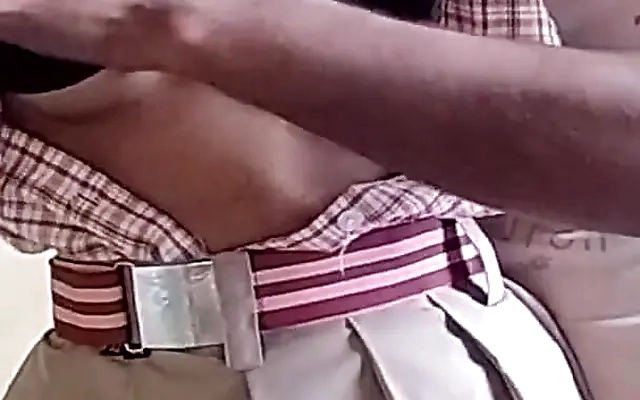 Cute Indian Desi village step-sister was first time hard painfull fucking with step-brother in badroom on clear Hindi audio my step-sister was full romance with step-brother and sucking dick in mouth