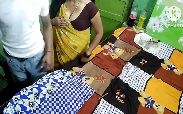 Hot Indian Desi village girlfriend fuck with boyfriend on clear Hindi audio