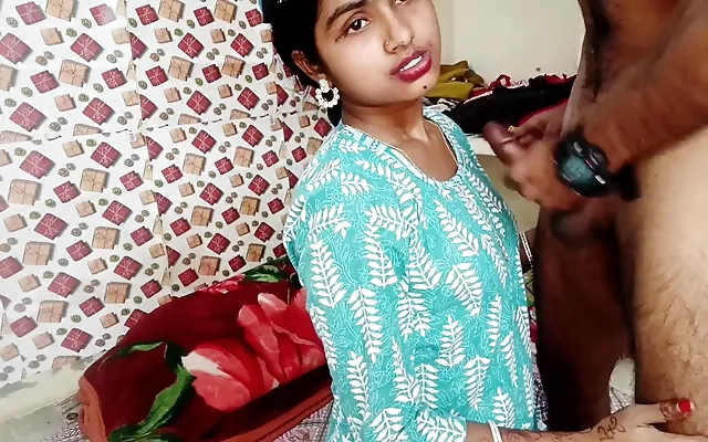Indian Desi chubby wife got big dick.