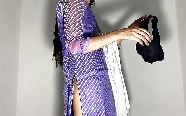 Beautiful hot girl Heena first time sex with Step-Sister's husband in hindi